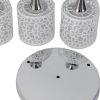 Retro White Floral Pendant Ceiling Lamp