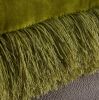 "Decorative" Shaggy Pillow with Lurex (18-in x 18-in)