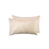 Set of Two 12" X 20" Natural Cowhide Throw Pillow