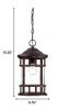 Black Lantern Seeded Metal Dimmable Chandelier With Clear Shades