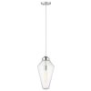 Ballina 1-Light Polished Nickel Mini-Pendant