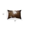 Set Of 2 Red Faux Leather Lumbar Pillow Covers