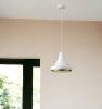 Hedron 1-Light White Pendant